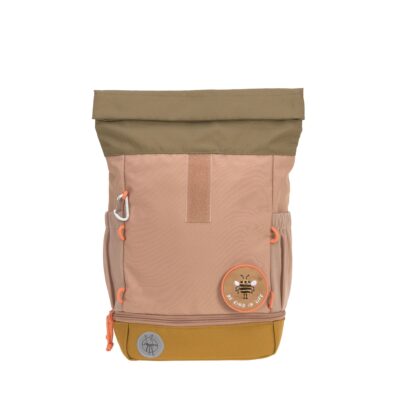 LÄSSIG - Kindergartenrucksack Rolltop - nature hazelnut (rose) – Bild 10
