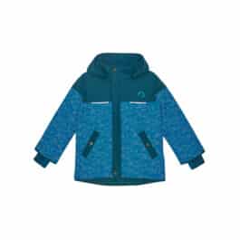 finkid – KOIRA ICE – Winterjacke (extra warm)- braun/blau