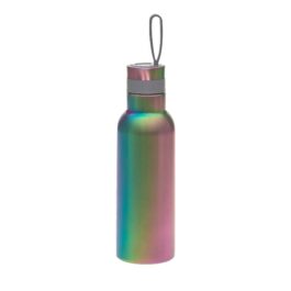 LÄSSIG – Trinkflasche – Edelstahl – BOLD Rainbow – bunt