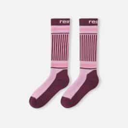 Reima – Kinder-Socken – Skisocken – FROTEE – grau/pink