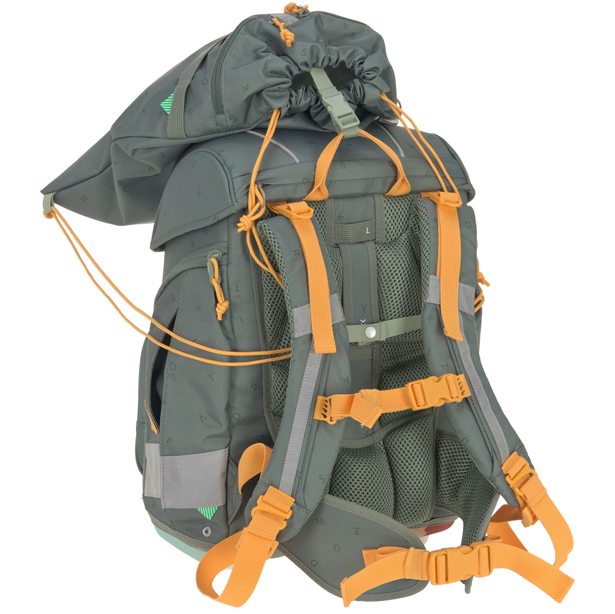 Boxy Lässig Schulranzen grün Schultasche Schulrucksack Schulanfang KleinerWald