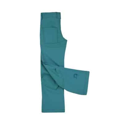 finkid - Outdoorhose - KIKSA MOVE - deep jungle/mosaic (türkis) – Bild 2