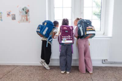 KleinerWald LÄSSIG Schulranzen Schulranzen-Set SLIM Erste Klasse Einschulung Tornister