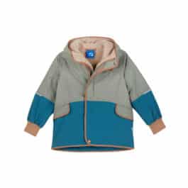 finkid – MOSKA MUKKA – Winterjacke mit Teddyfutter – bluestone/navy