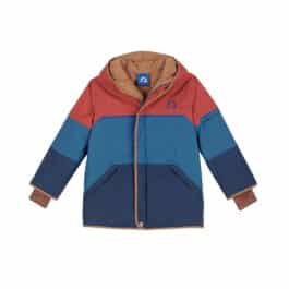 finkid – TAIKA SNOW – Sportliche Winterjacke im Colorblocking – (lava/almond)