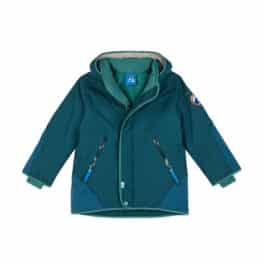 finkid – TALVINEN HUSKY – Winter & Skijacke – deep teal/deep jungle
