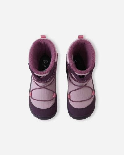 Reima - ENSILUMI - wasserfester Barfuß-Winterstiefel - Deep Purple (rosa) – Bild 4