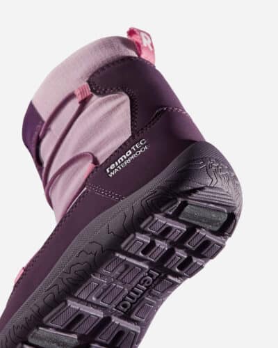 Reima - ENSILUMI - wasserfester Barfuß-Winterstiefel - Deep Purple (rosa) – Bild 7