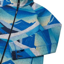 Reima – NIKSINI – Fleece-Sweater-Jacke – Bright Blue